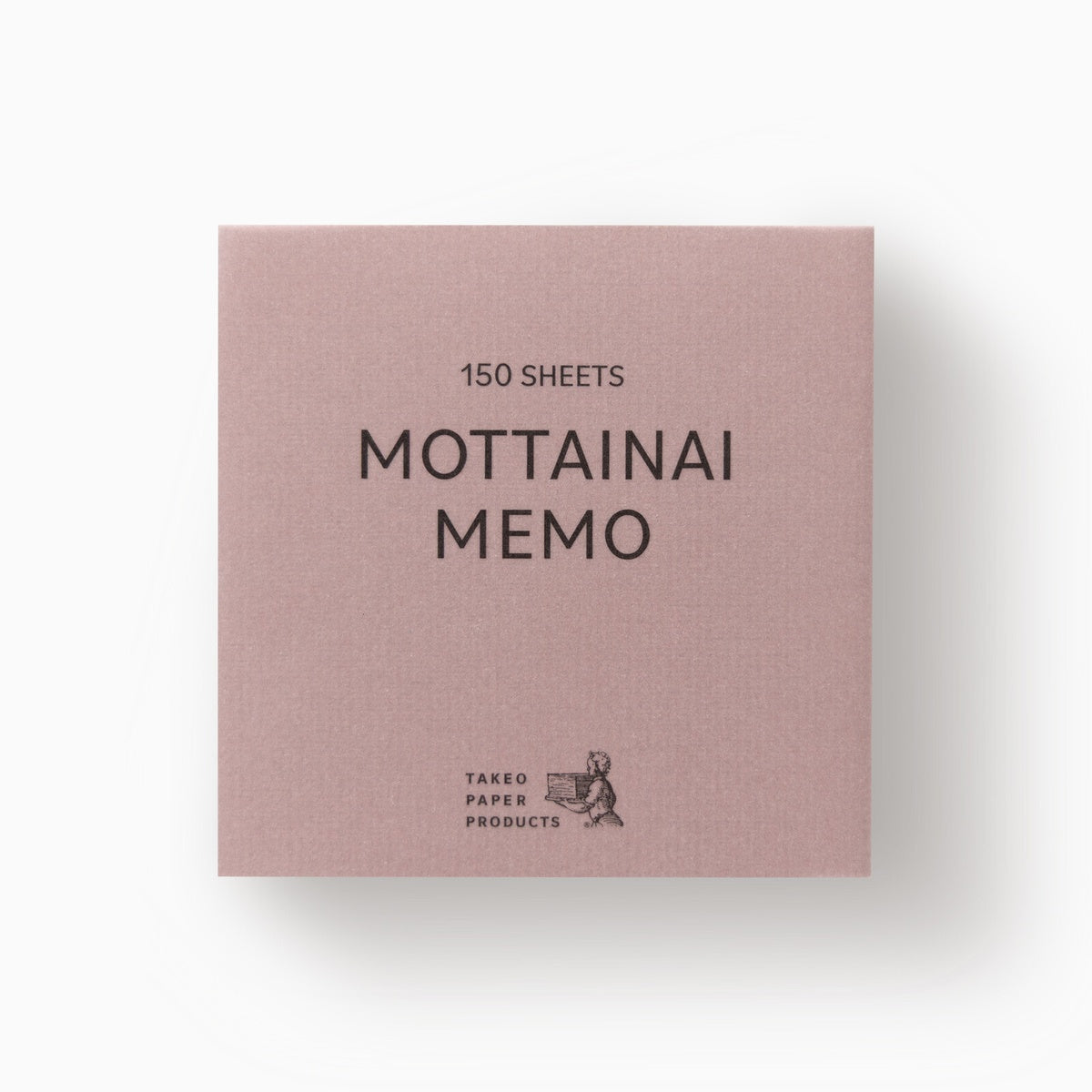 Notizblock - Takeo Paper - MOTTAINAI MEMO - 2026.1