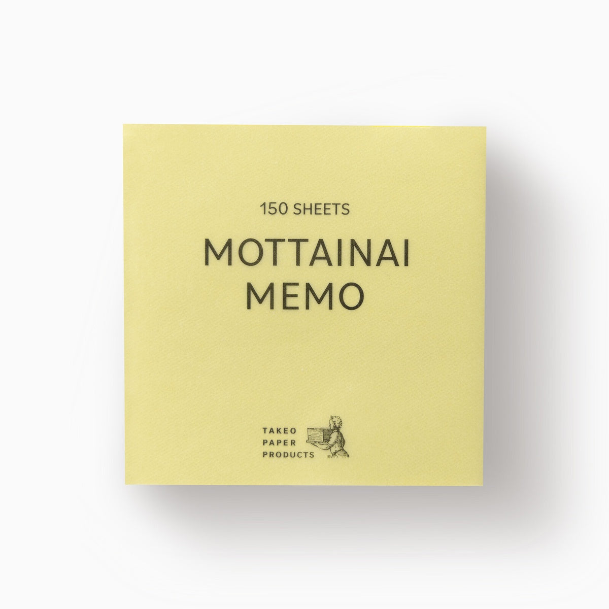 Notizblock - Takeo Paper - MOTTAINAI MEMO - 2026.1