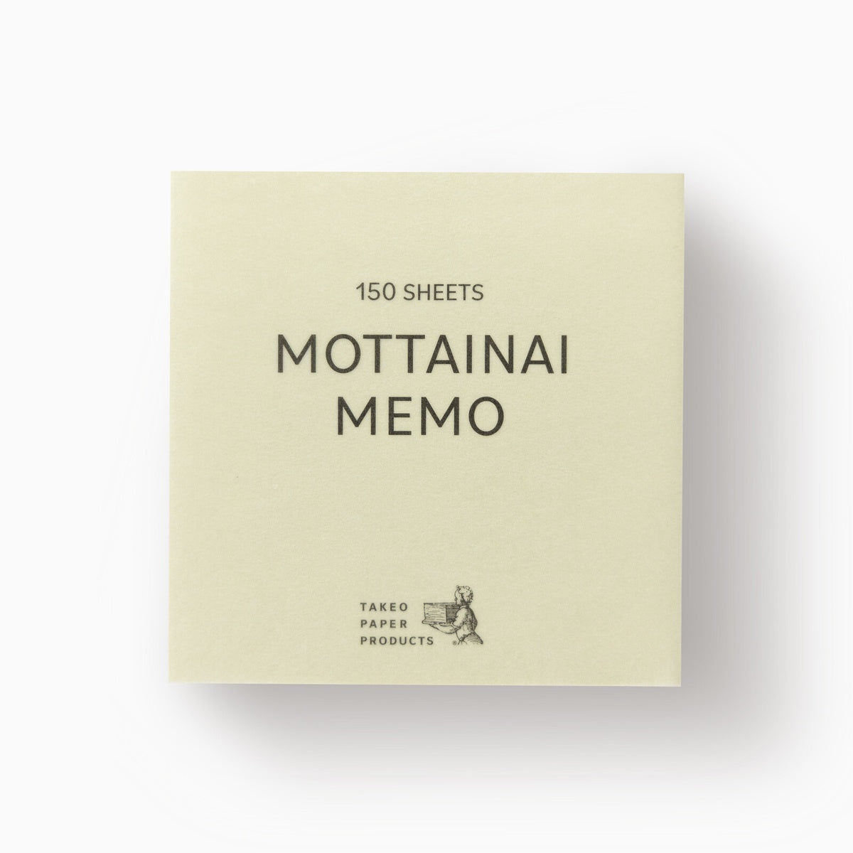 Notizblock - Takeo Paper - MOTTAINAI MEMO - 2026.1