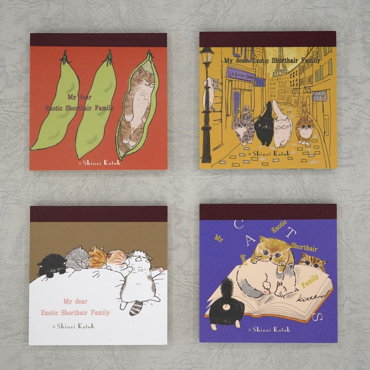 Notizblock - Shinzi Katoh - Memo Pad - My Dear Cats