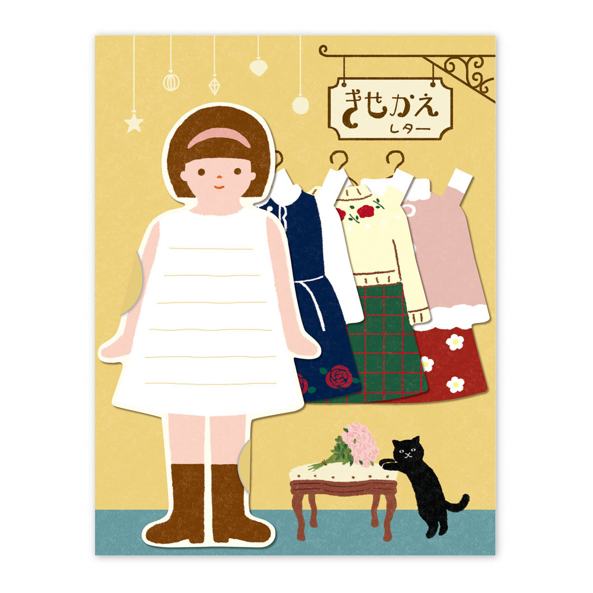 Mini-Brief - Mizutama - Ankleidepuppe Winter