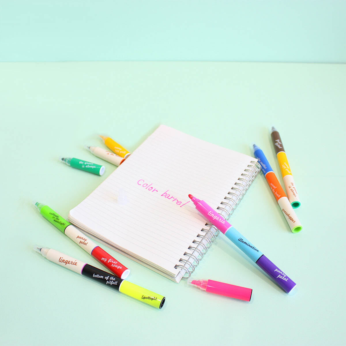 Marker - KOBARU - Color Barrel - Connectable Markers - 0.5