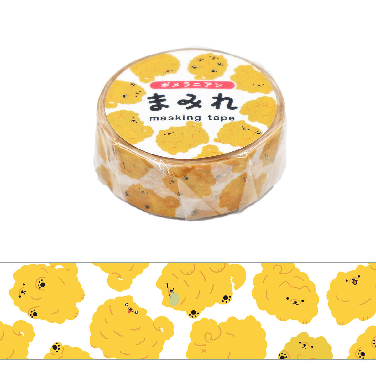 Masking Roll Sticker - WORLD CRAFT - Mamire - Cute Animals