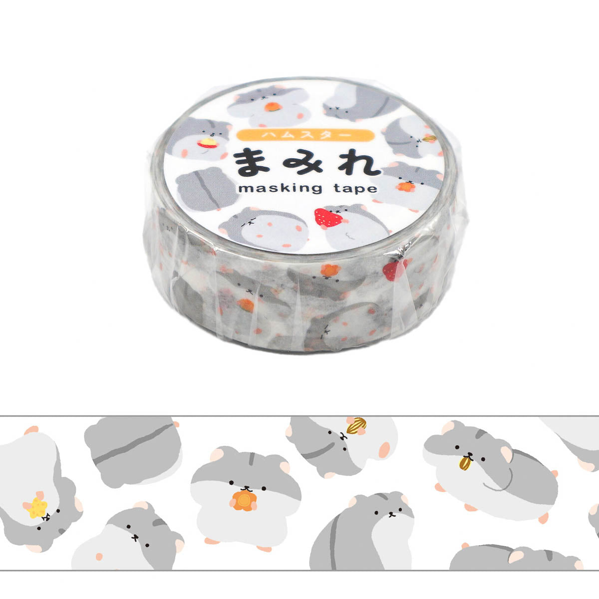 Masking Roll Sticker - WORLD CRAFT - Mamire - Cute Animals