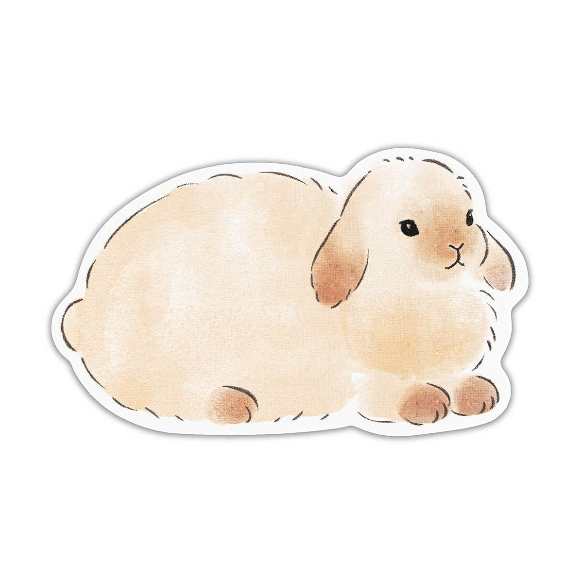Message Card - Fluffy Animals