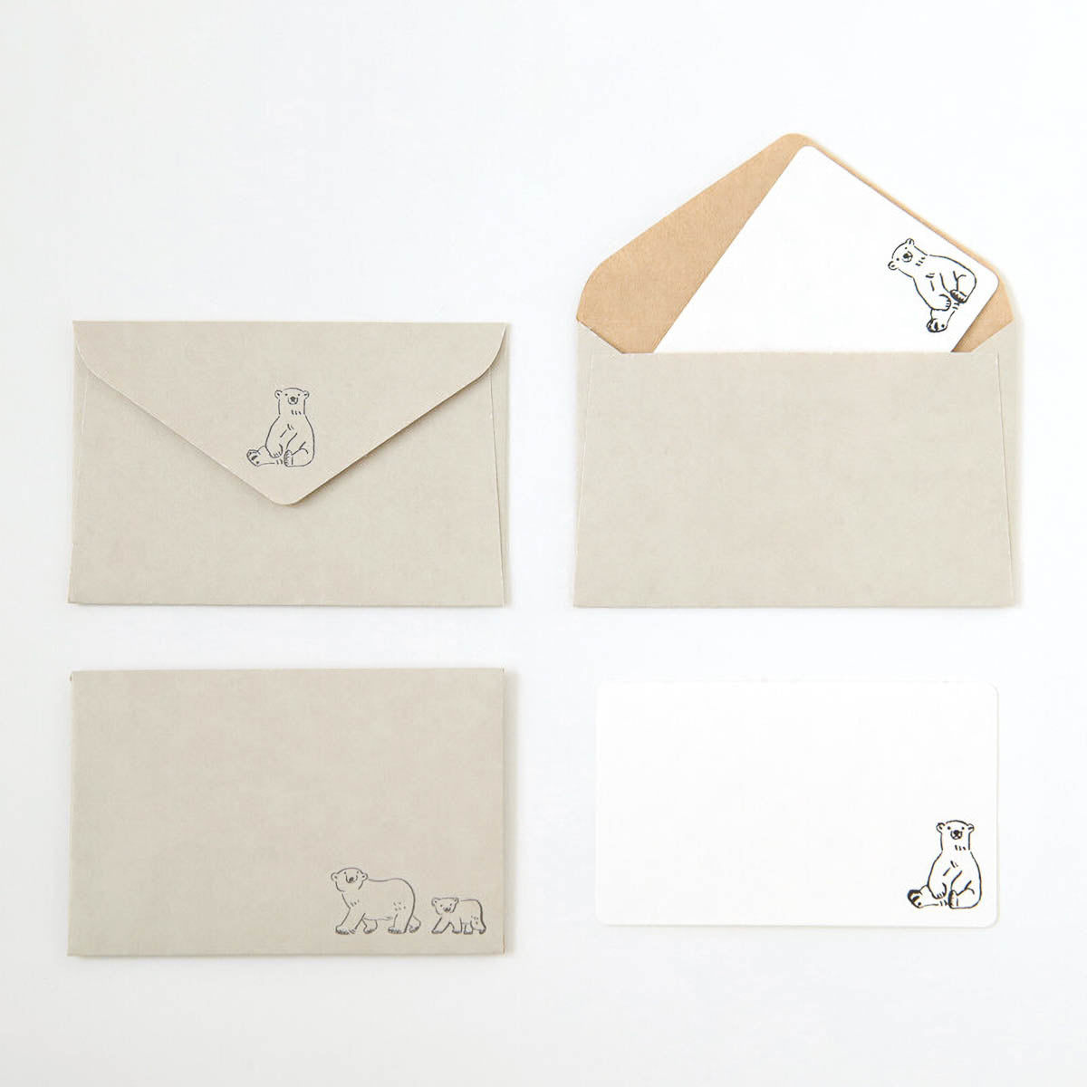 Message Card - RYU-RYU - Animal Parade