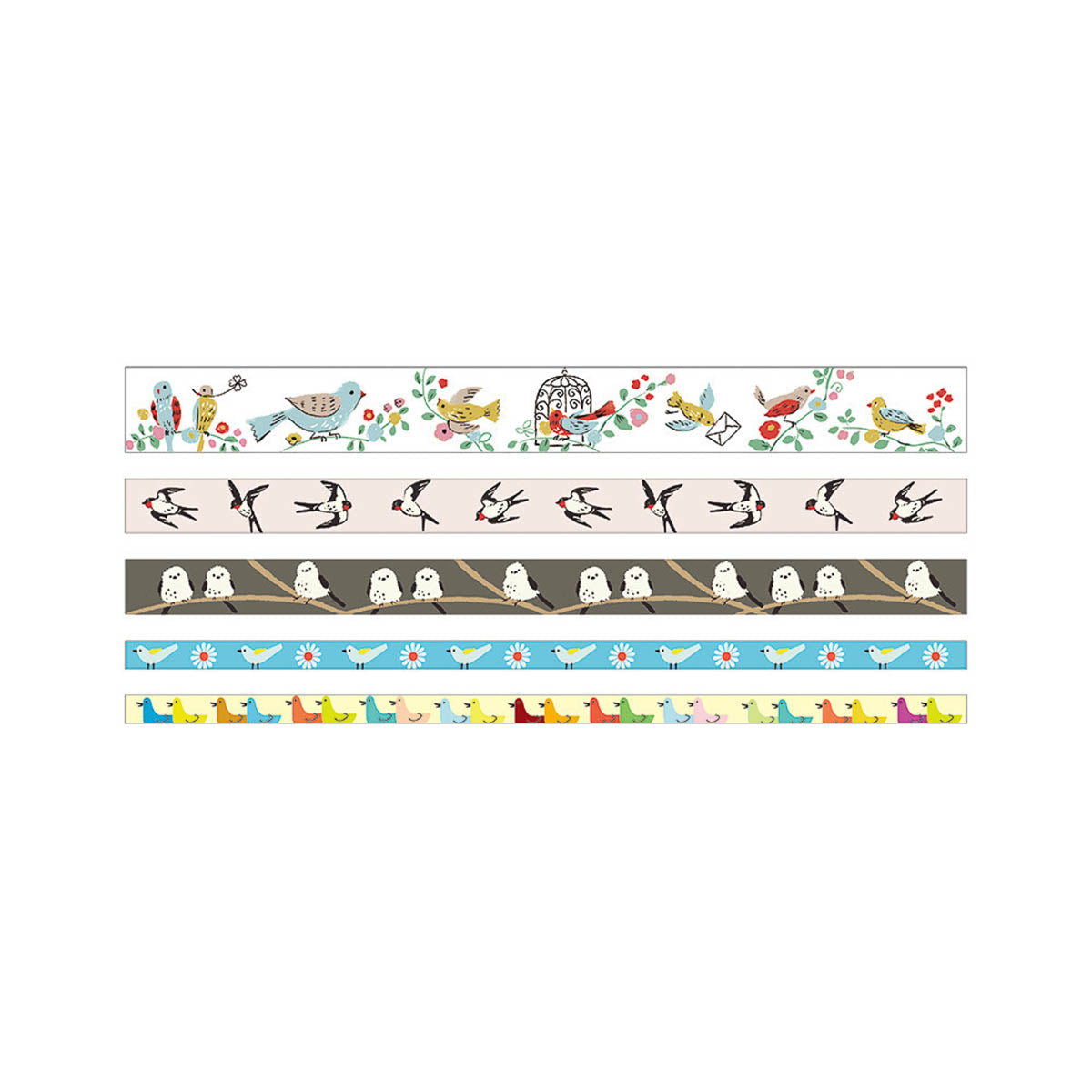 Masking Tape - Mini Masking Tape Set - 5 Muster