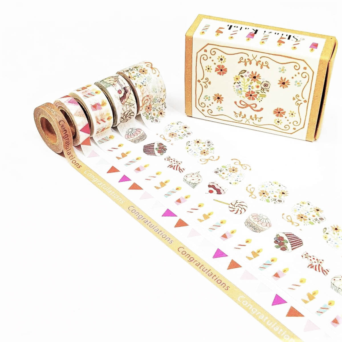 Masking Tape - Mini Masking Tape Set - 5 Muster