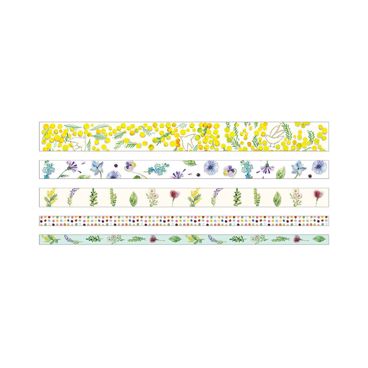 Masking Tape - Mini Masking Tape Set - 5 Muster