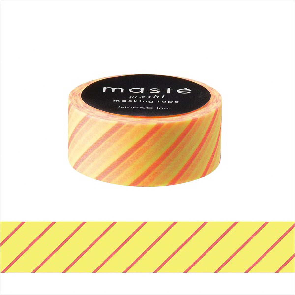 Masking Tape - masté - Basic - VISIBLE NEON - PATTERN