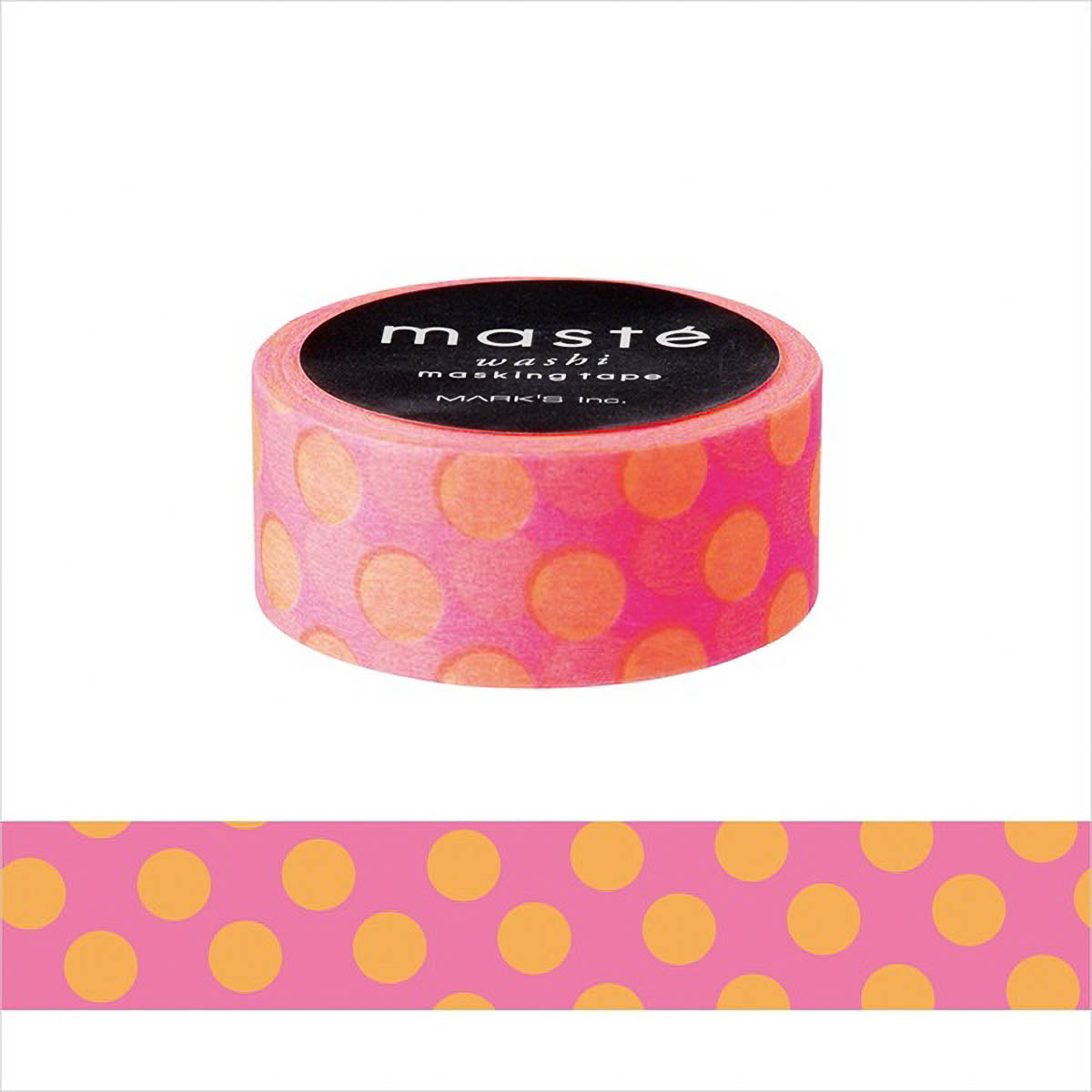 Masking Tape - masté - Basic - VISIBLE NEON - PATTERN