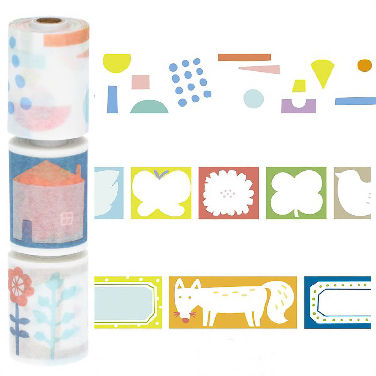 Masking Tape - masté - Planner Decoration - Titles - No Dates