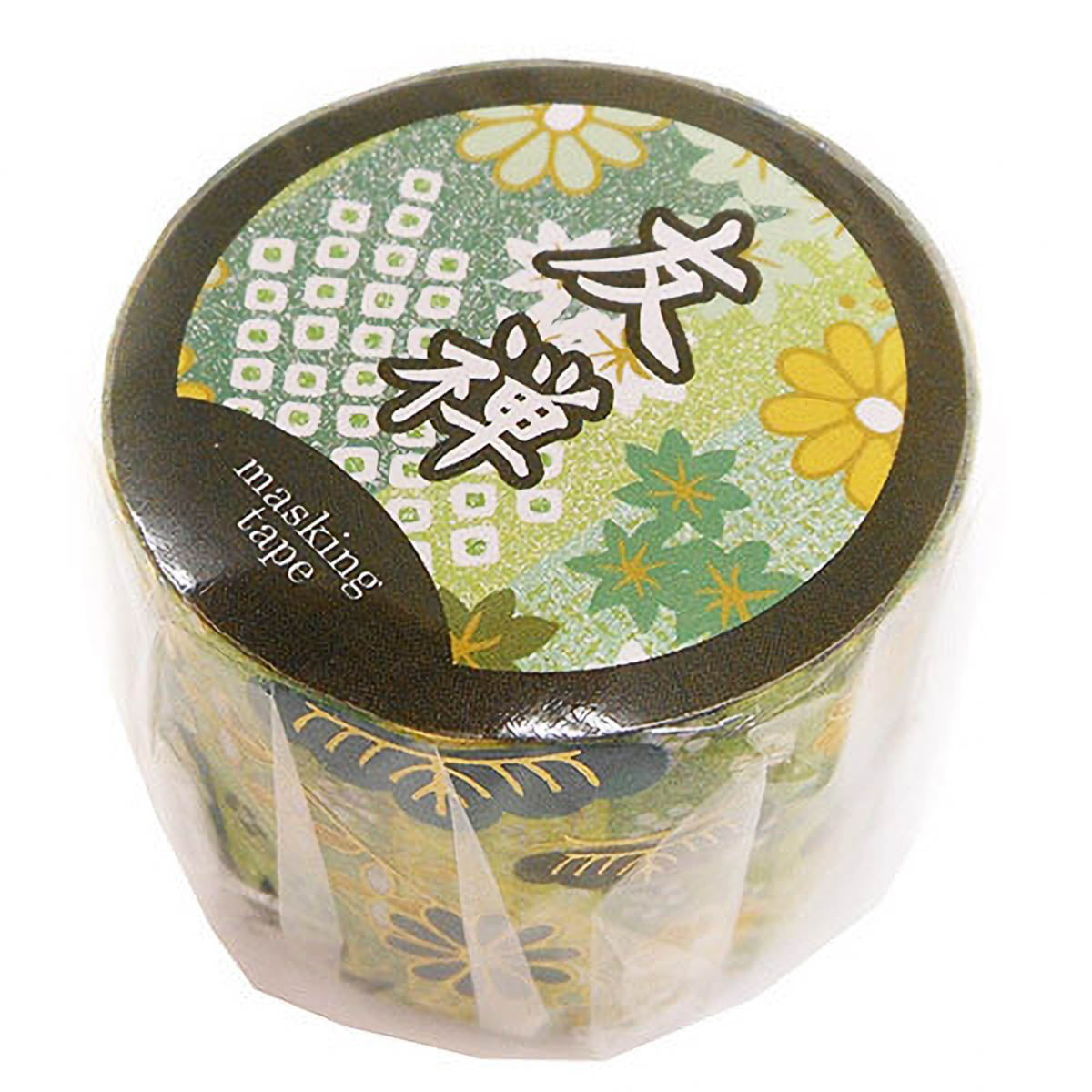 Masking Tape - Ehime Paper Factory - Yuzen Pattern - 30mm