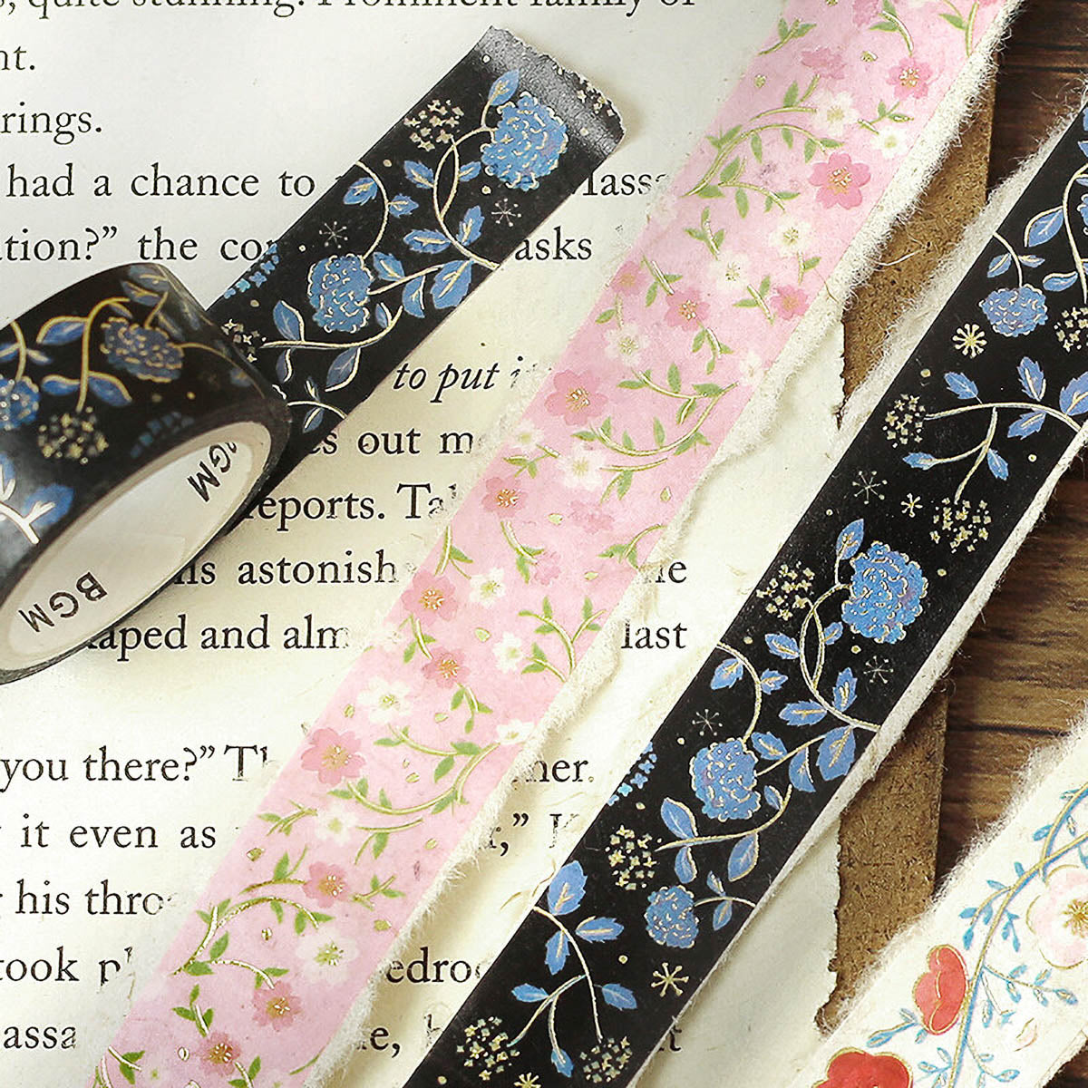 Masking Tape - Flower Pattern