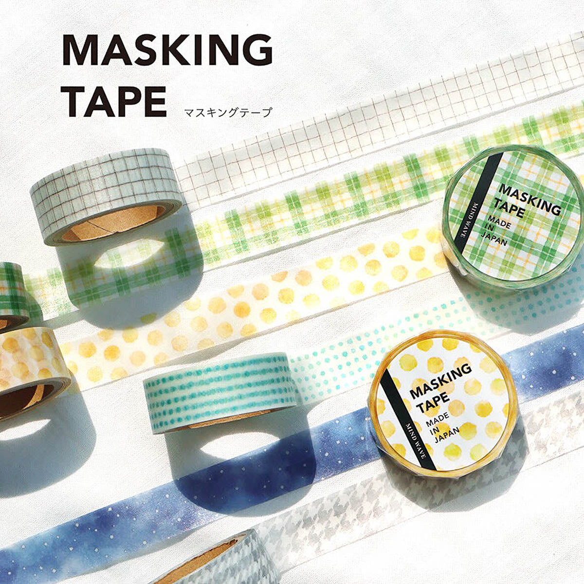 Masking Tape - Karos und Punkte