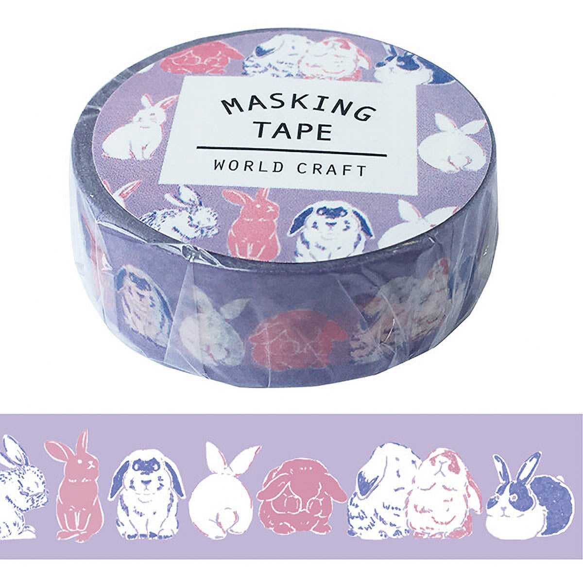 Masking Tape - WORLD CRAFT - Animals
