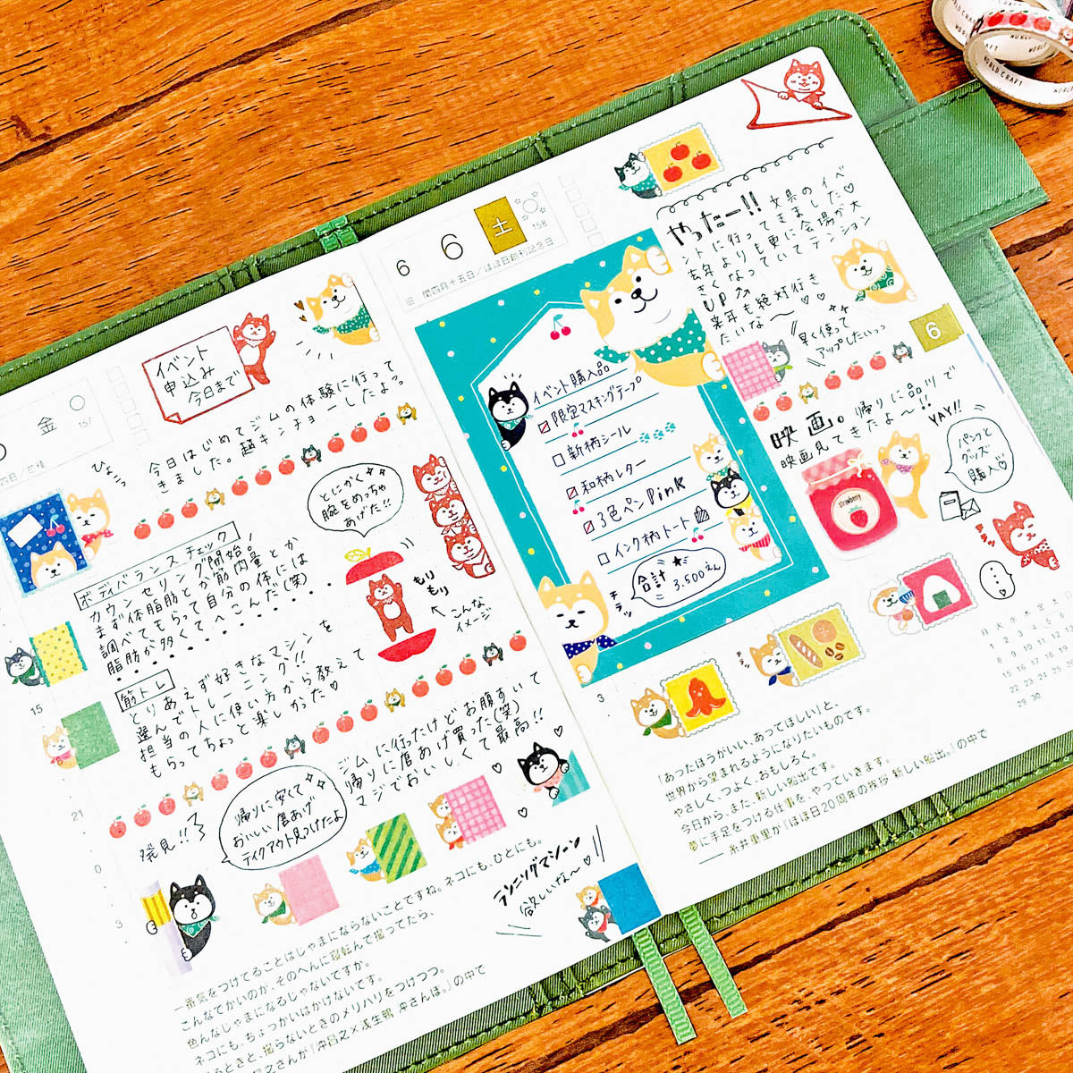 Masking Tape - WORLD CRAFT - Animal Set