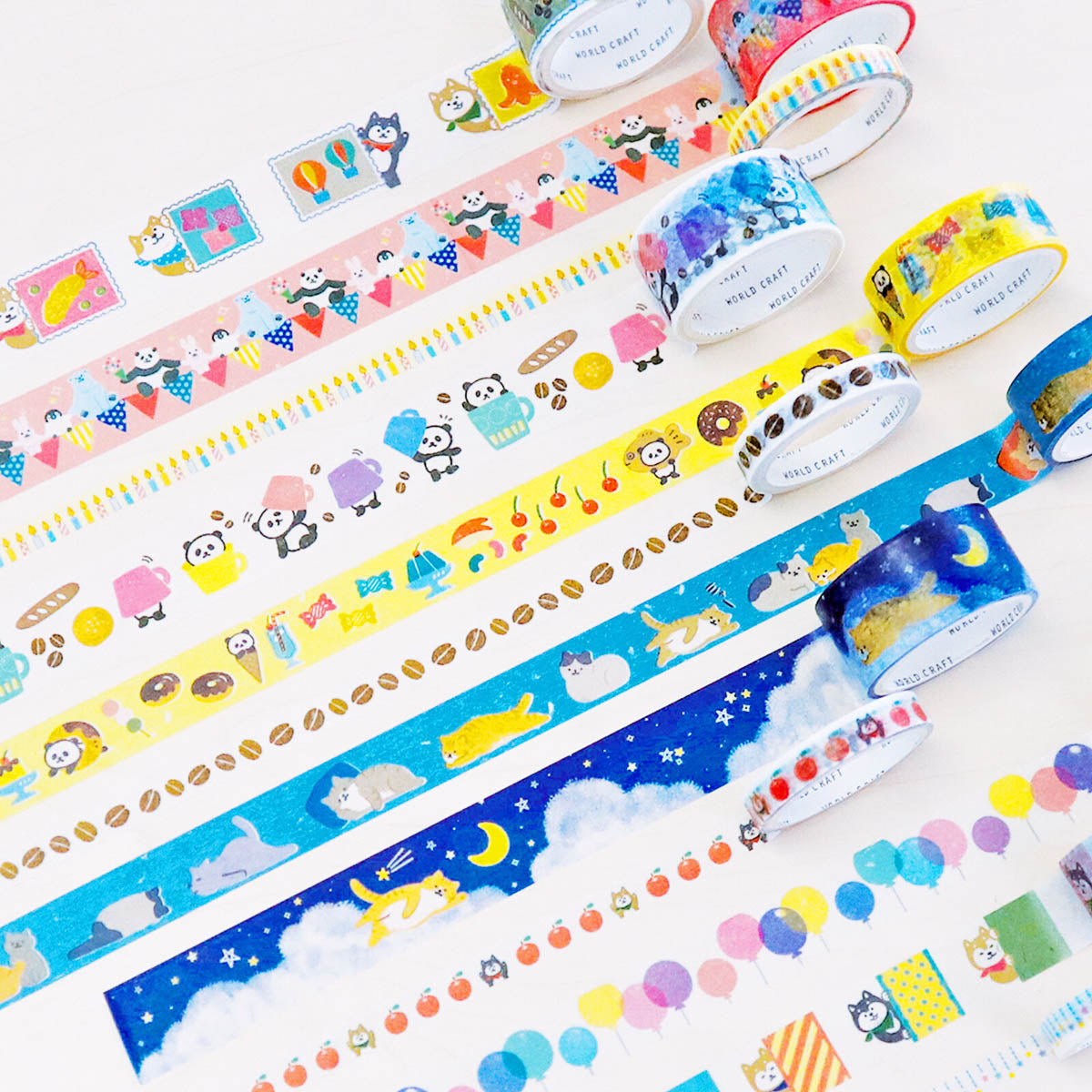 Masking Tape - WORLD CRAFT - Animal Set