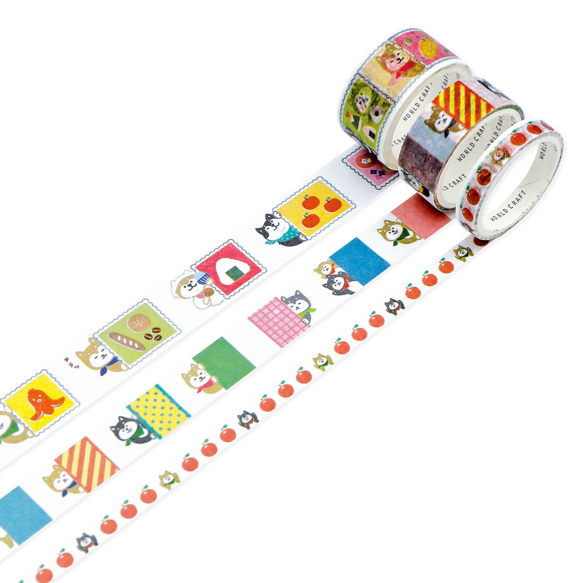 Masking Tape - WORLD CRAFT - Animal Set