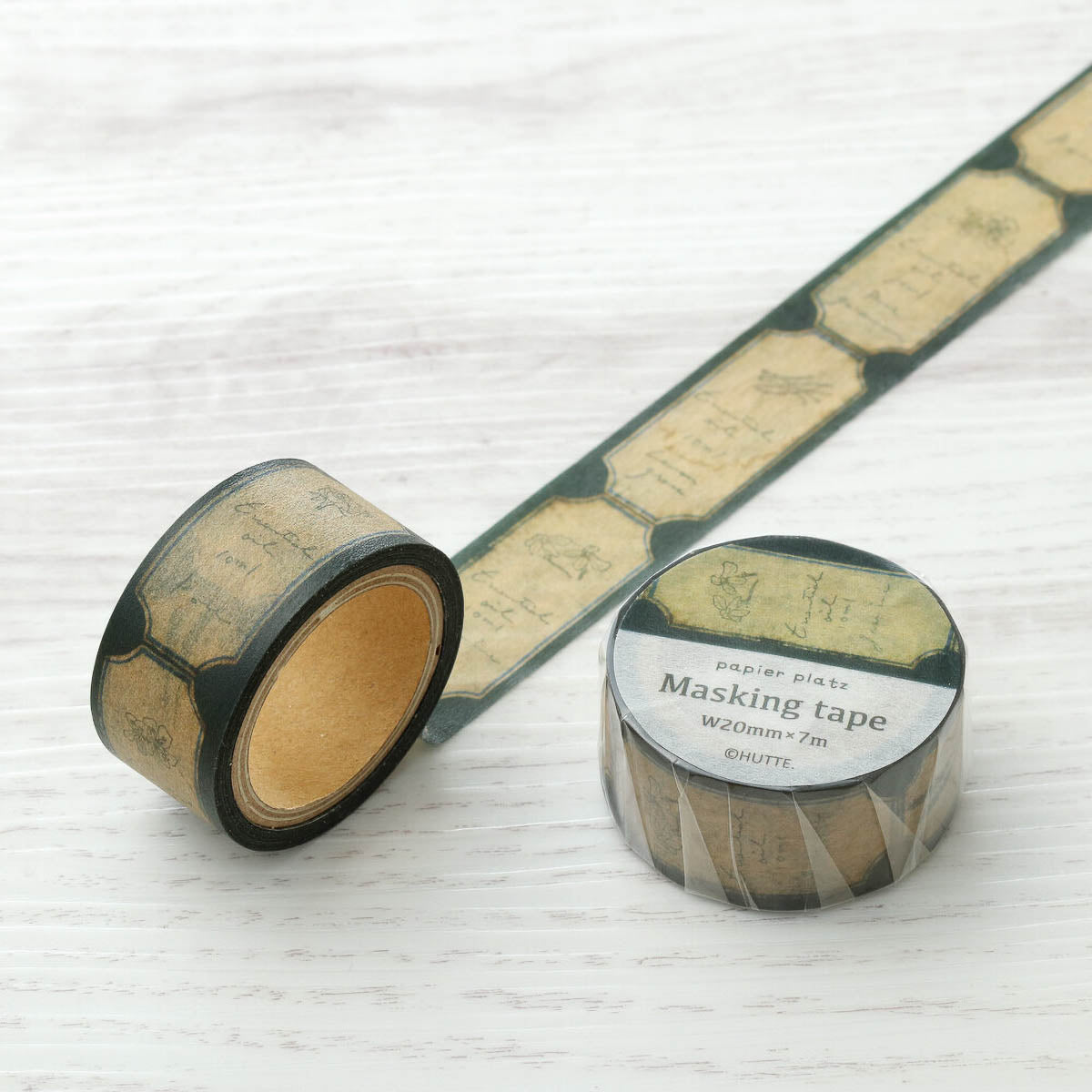 Masking Tape - Papier Platz - HÜTTE. - Label
