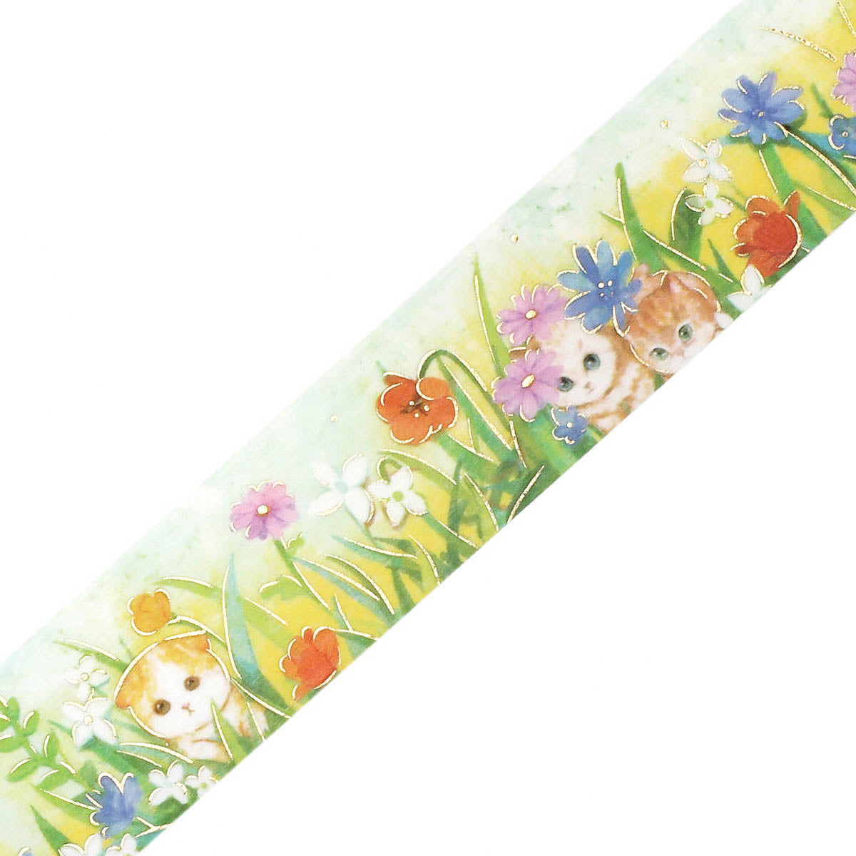 Masking Tape - Flowers and Cats