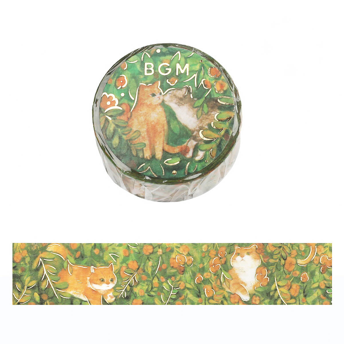 Masking Tape - Flowers and Cats