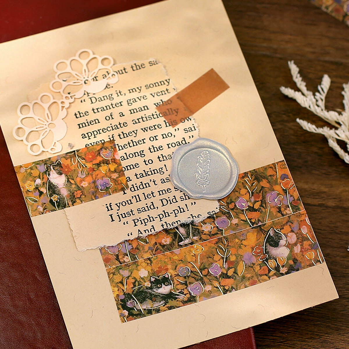 Masking Tape - Flowers and Cats
