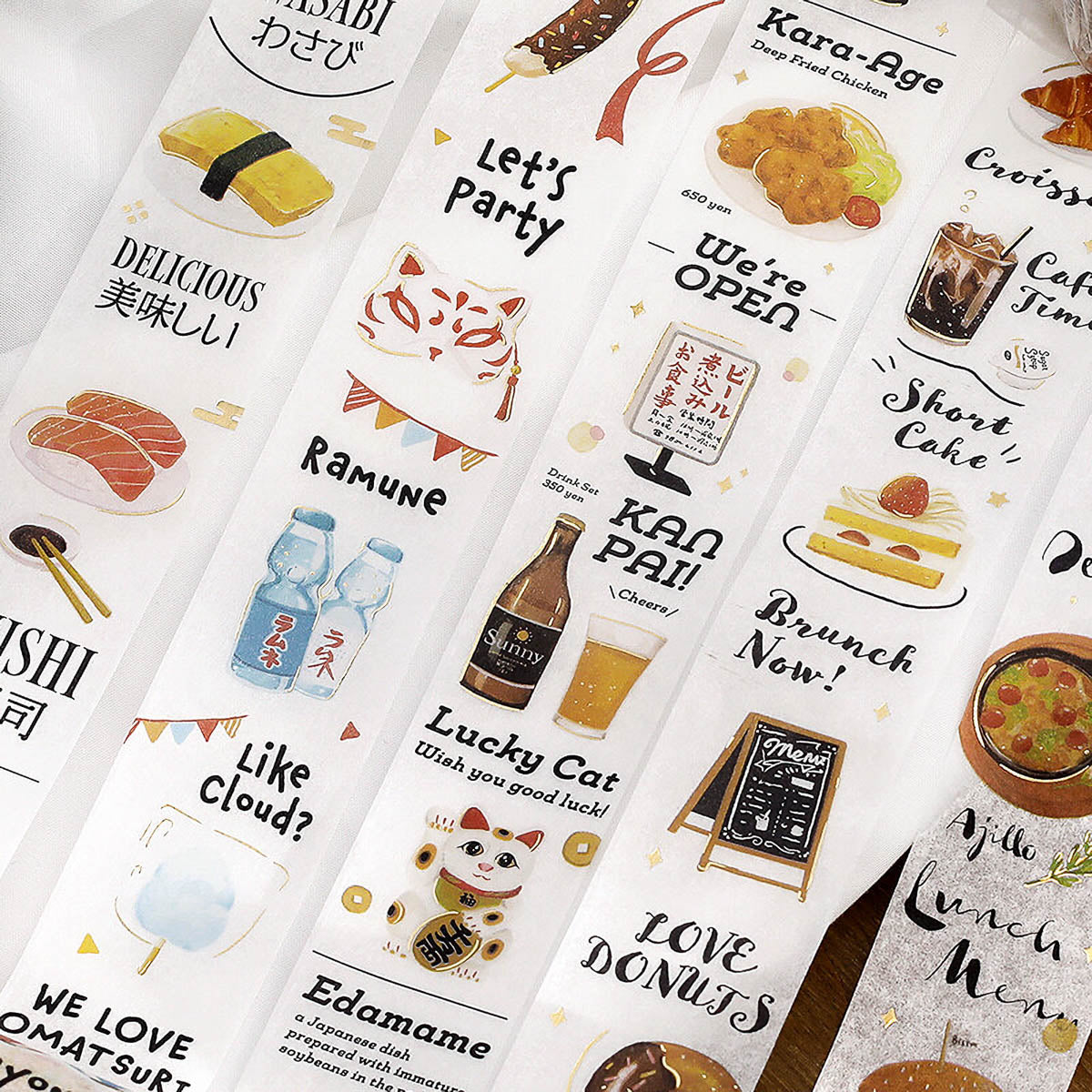 Masking Tape - Today's Menu