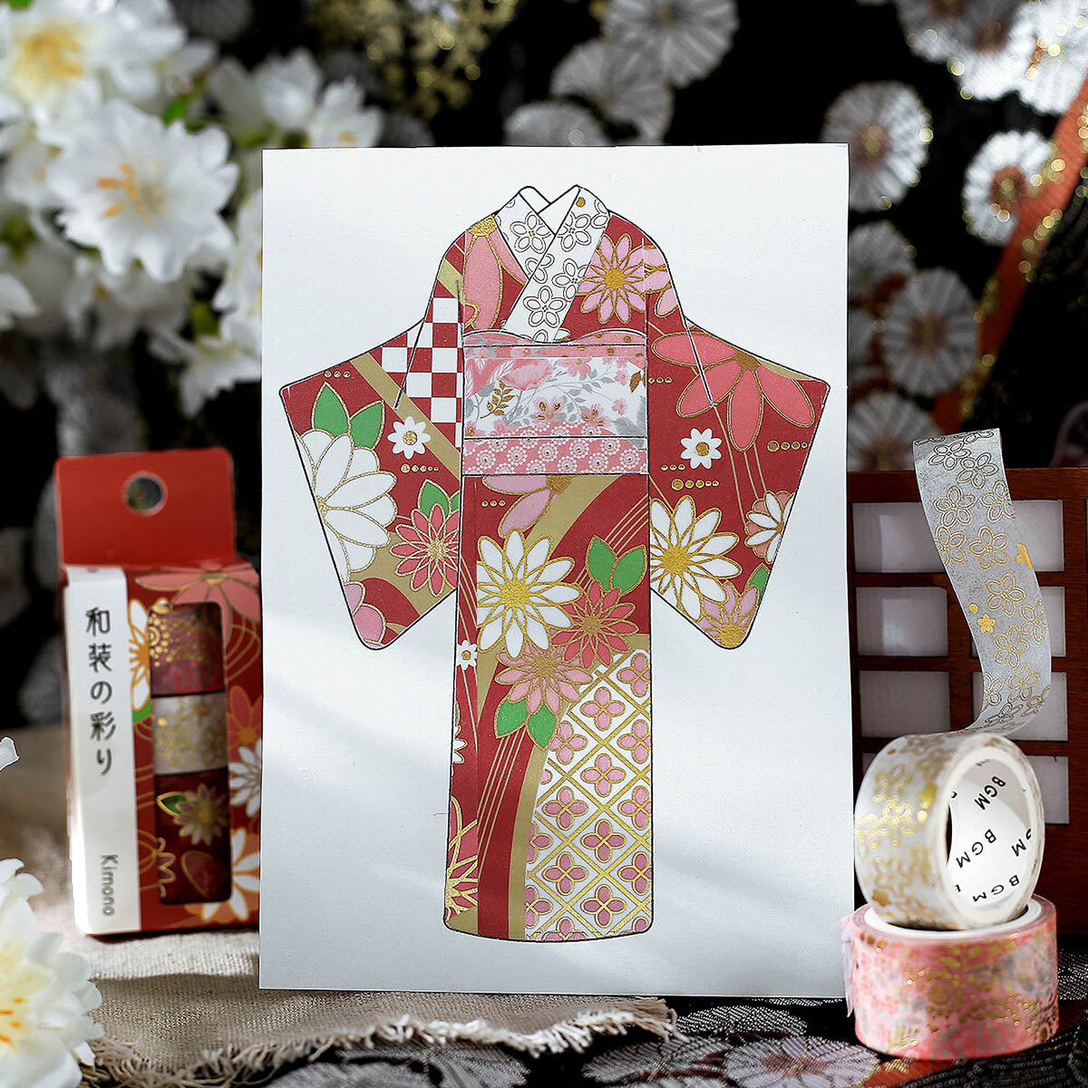 Masking Tape - Kimono Colors and Patterns - Vol. 1