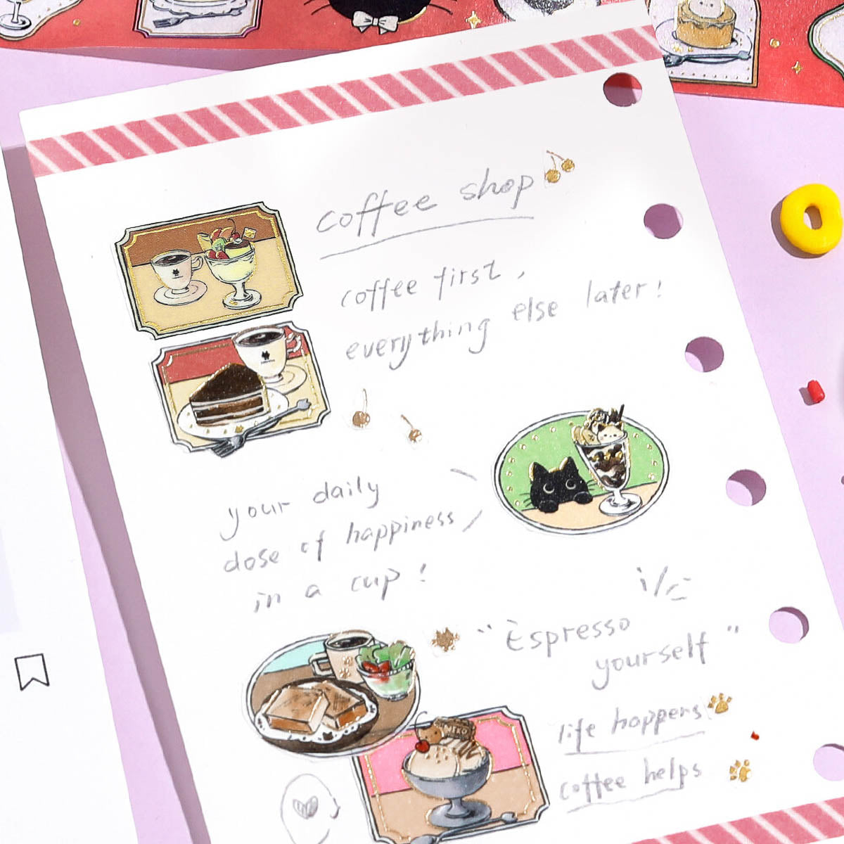 Masking Tape - Kuroneko Café
