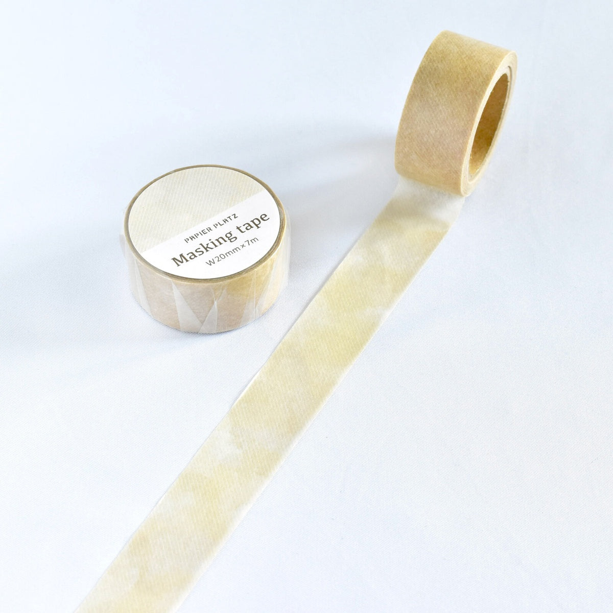 Masking Tape - Papier Platz - Check Pattern - Brown Tone