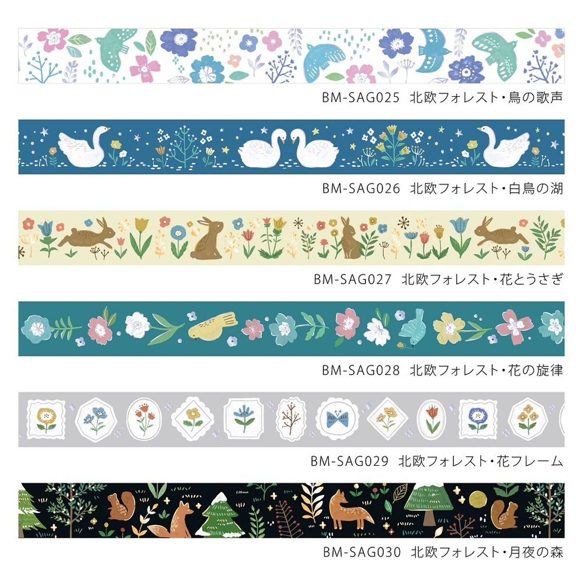 Masking Tape - Nordic Forest