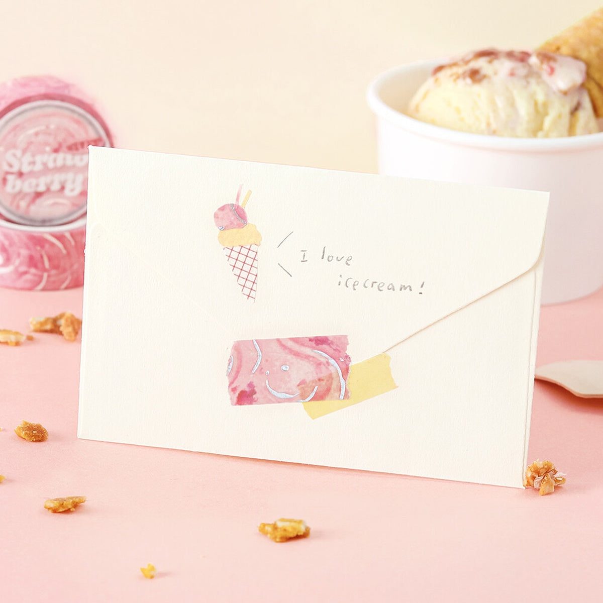 Masking Tape - We love Ice Cream
