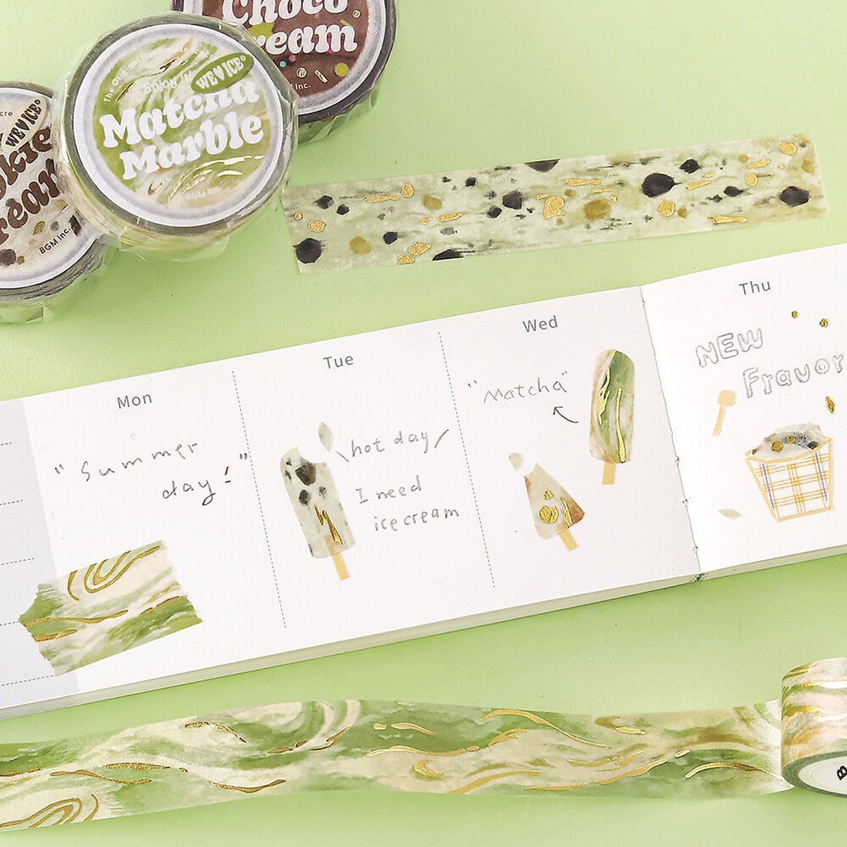 Masking Tape - We love Ice Cream