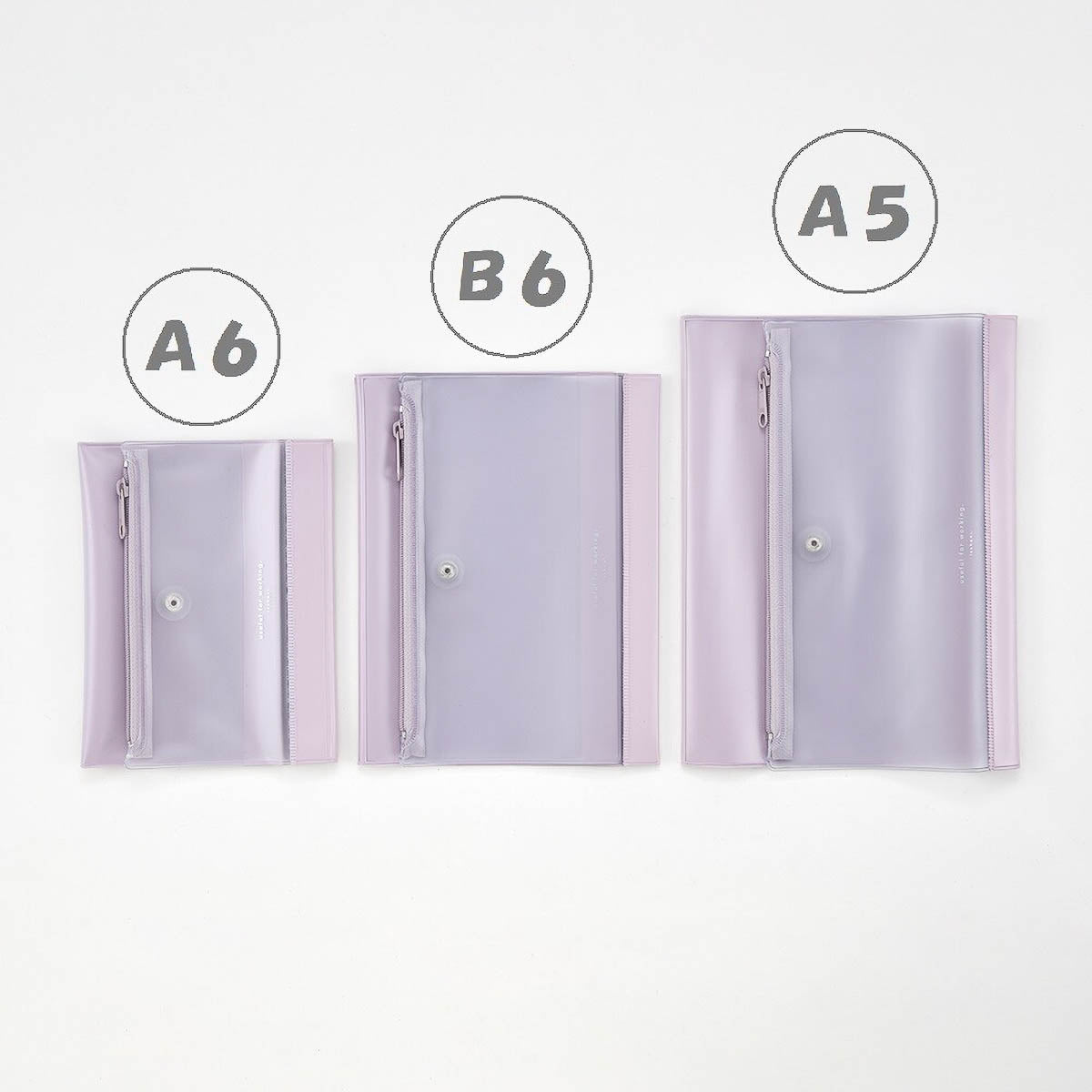 Notizbuchhülle - isshoni. - Notebook Cover with Pen Case A5