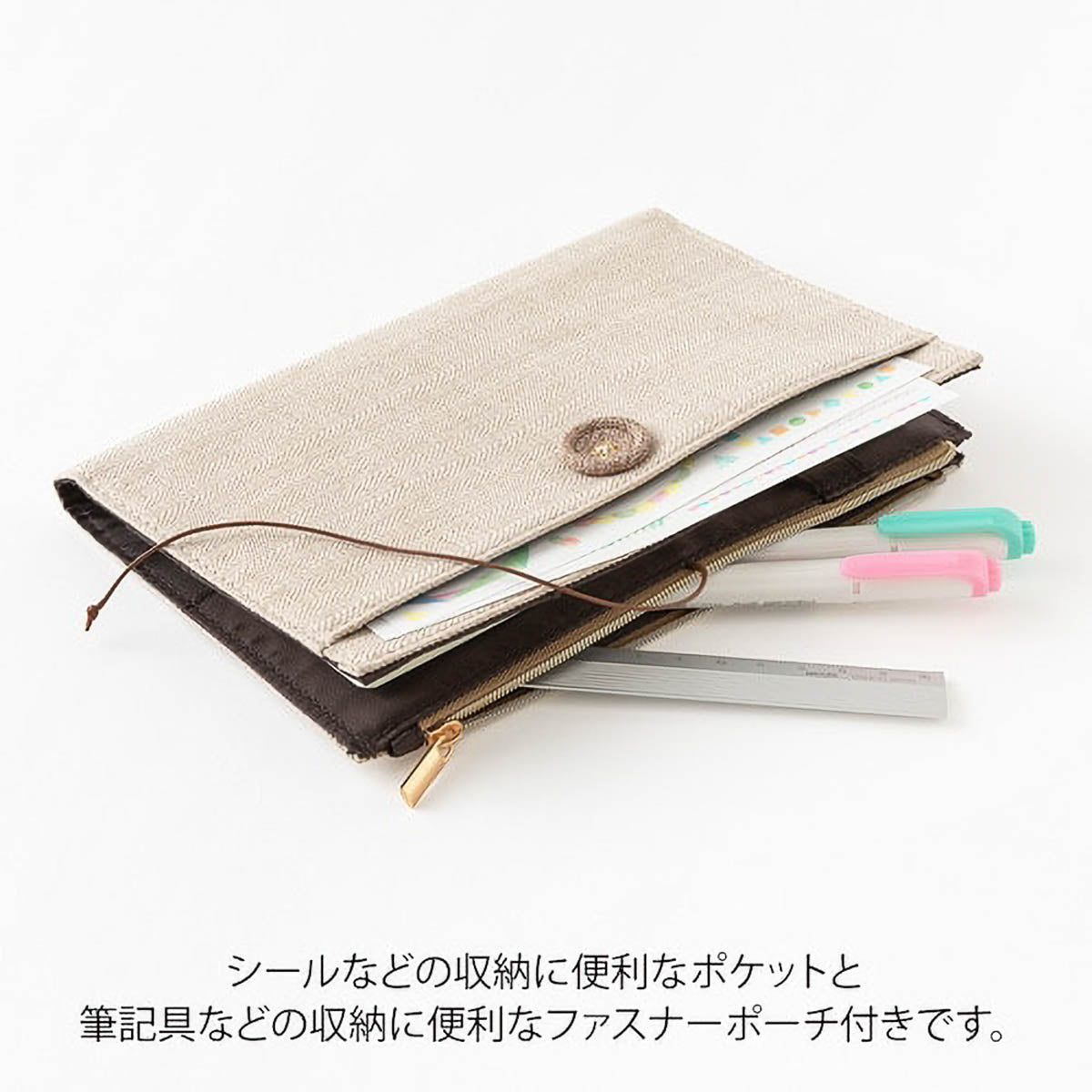 Notizbuchhülle - Yuru Log - B6