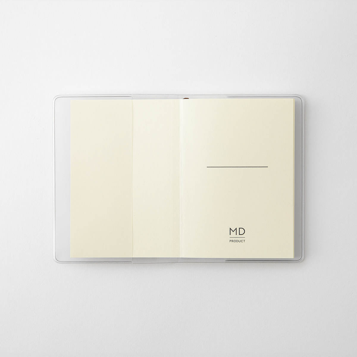 Notizbuchhülle - MD Product - MD Notebook Cover - Clear