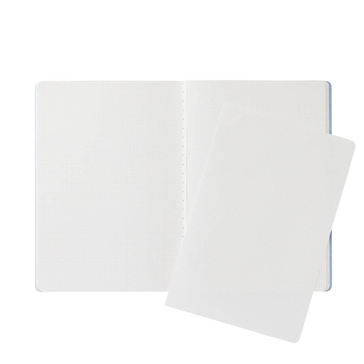 Notizbuch - kleid - tiny grid notes B6