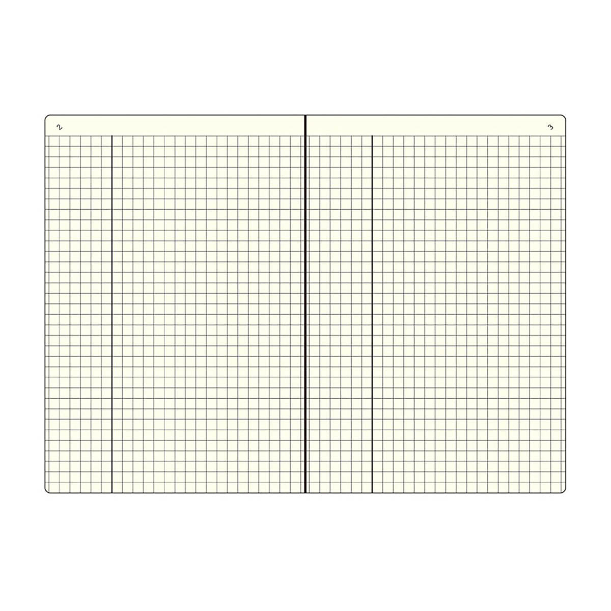 Notizbuch - isshoni. - Index Notebook A5 Grid
