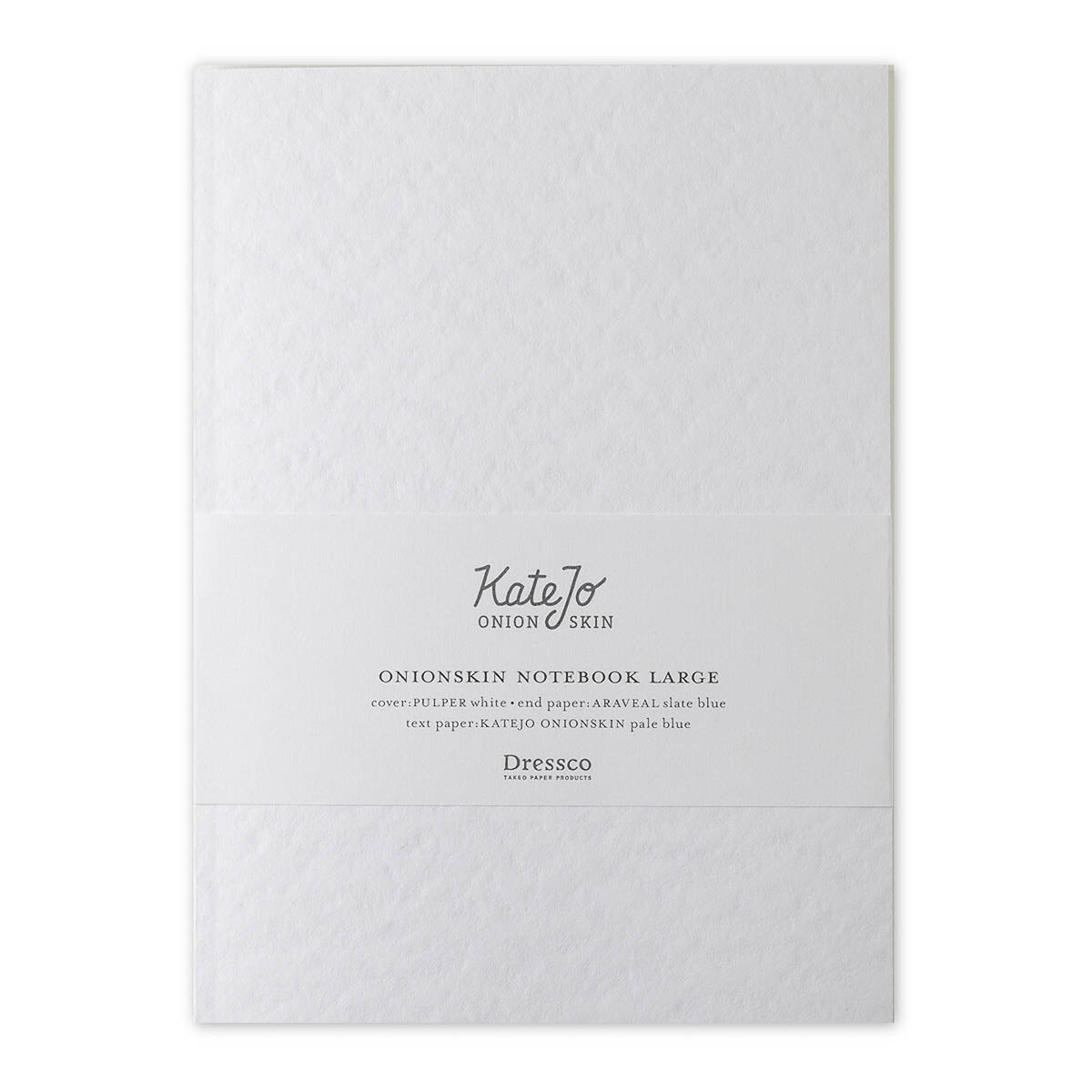 Notizbuch - Takeo Paper - Dressco - KateJo - Onion Skin - Large