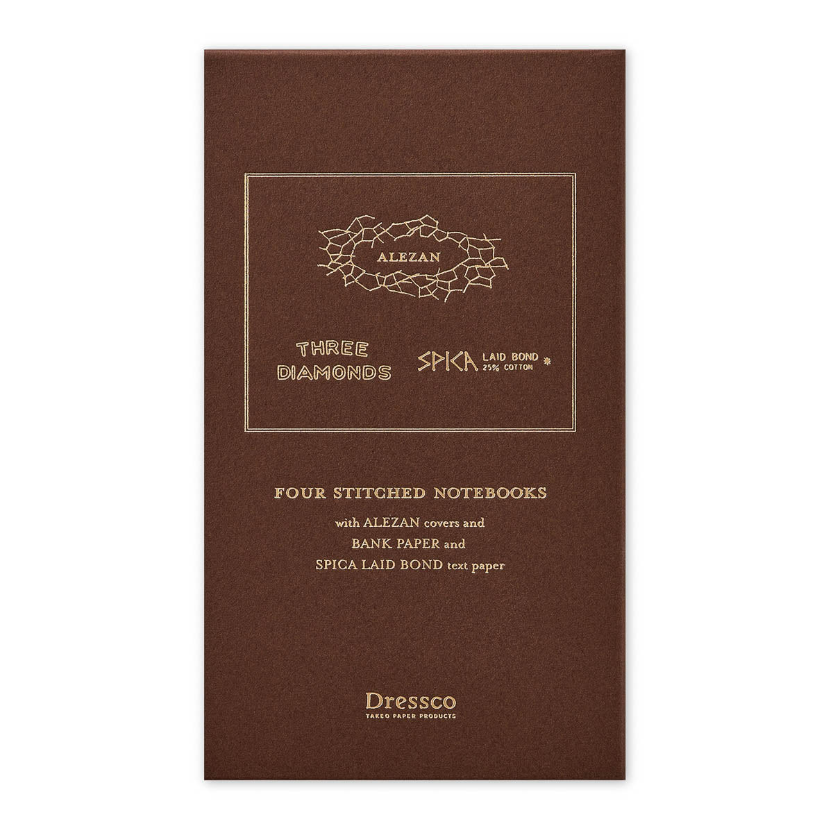 Notizbuch - Takeo Paper - Dressco - Stitch Note - Bookcase Set