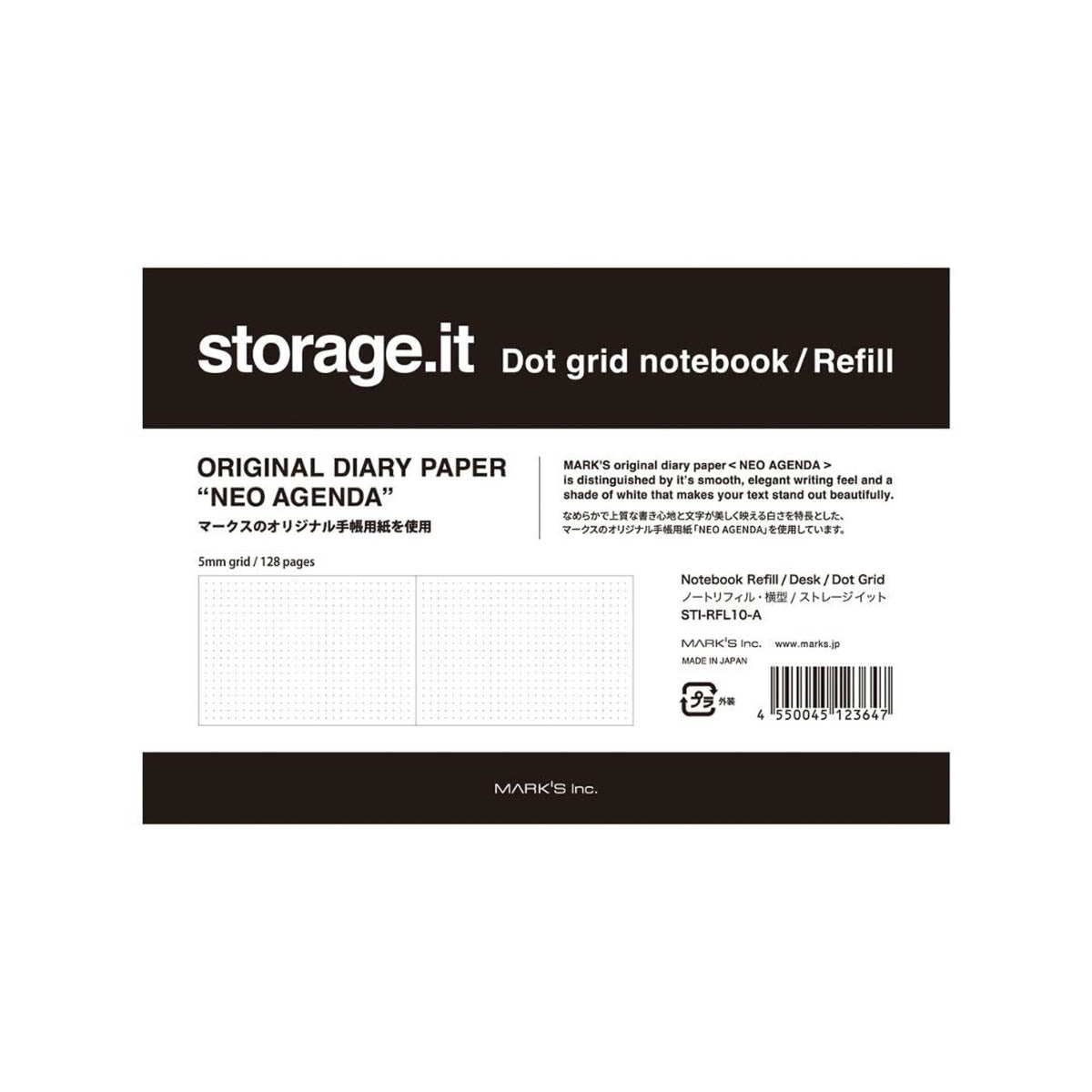 Notizbuch - storage.it - Refill