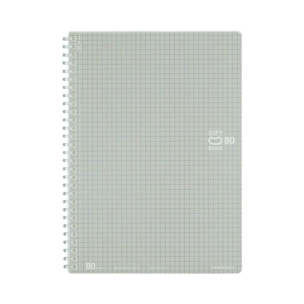 Notizbuch - Kokuyo - Soft Ring - kariert - 80 Seiten