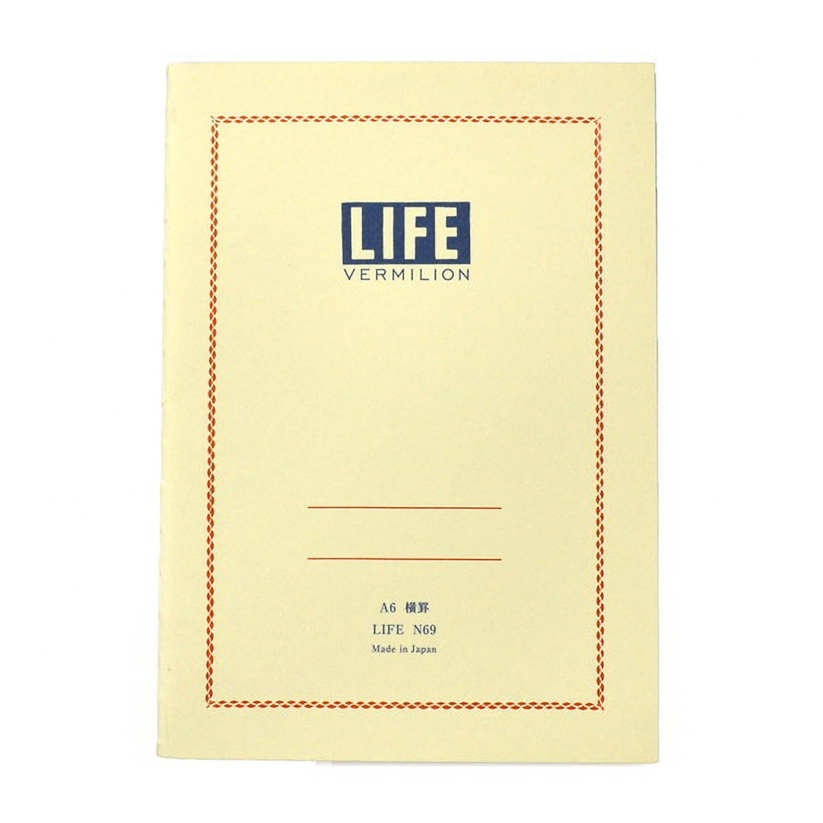 Notizbuch - L!FE - Vermilion