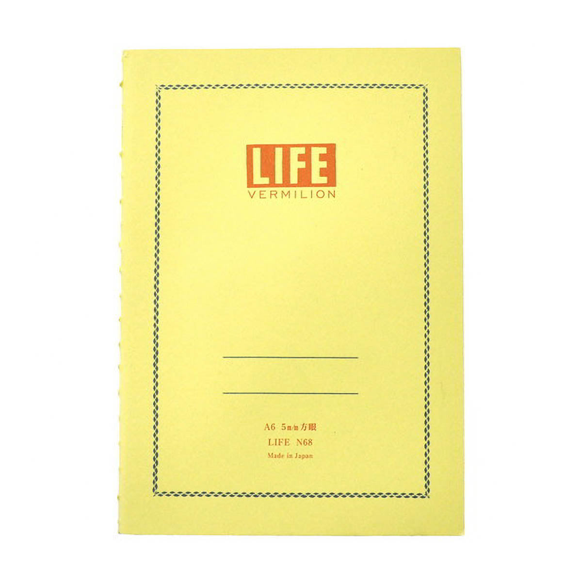 Notizbuch - L!FE - Vermilion