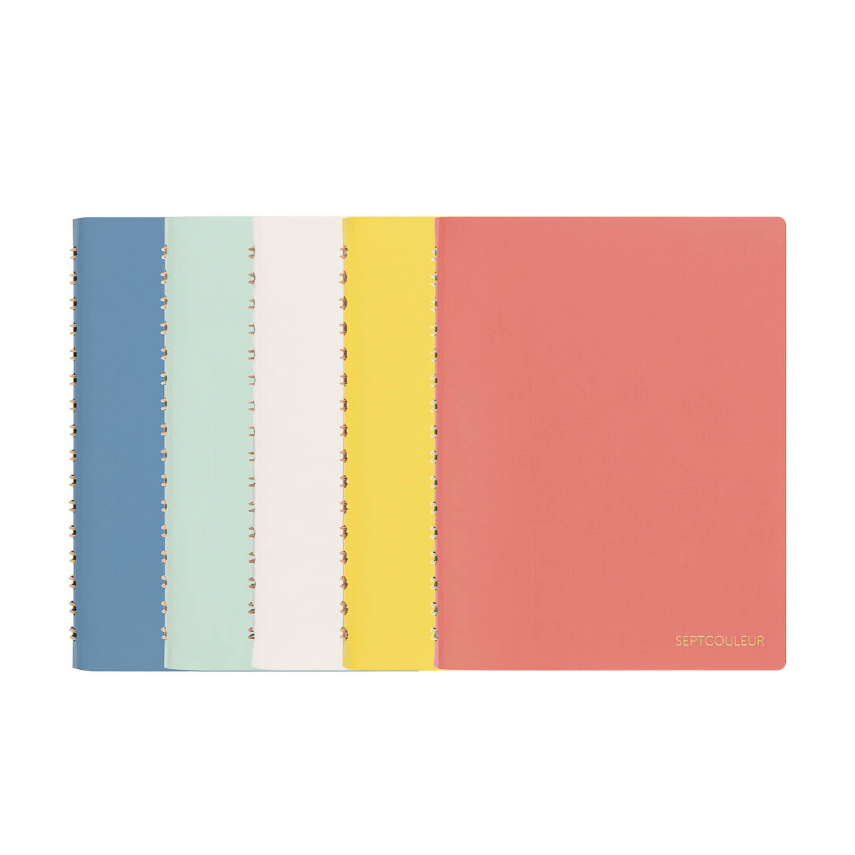 Notizbuch - Sept Couleur - 3mm Grid - A6