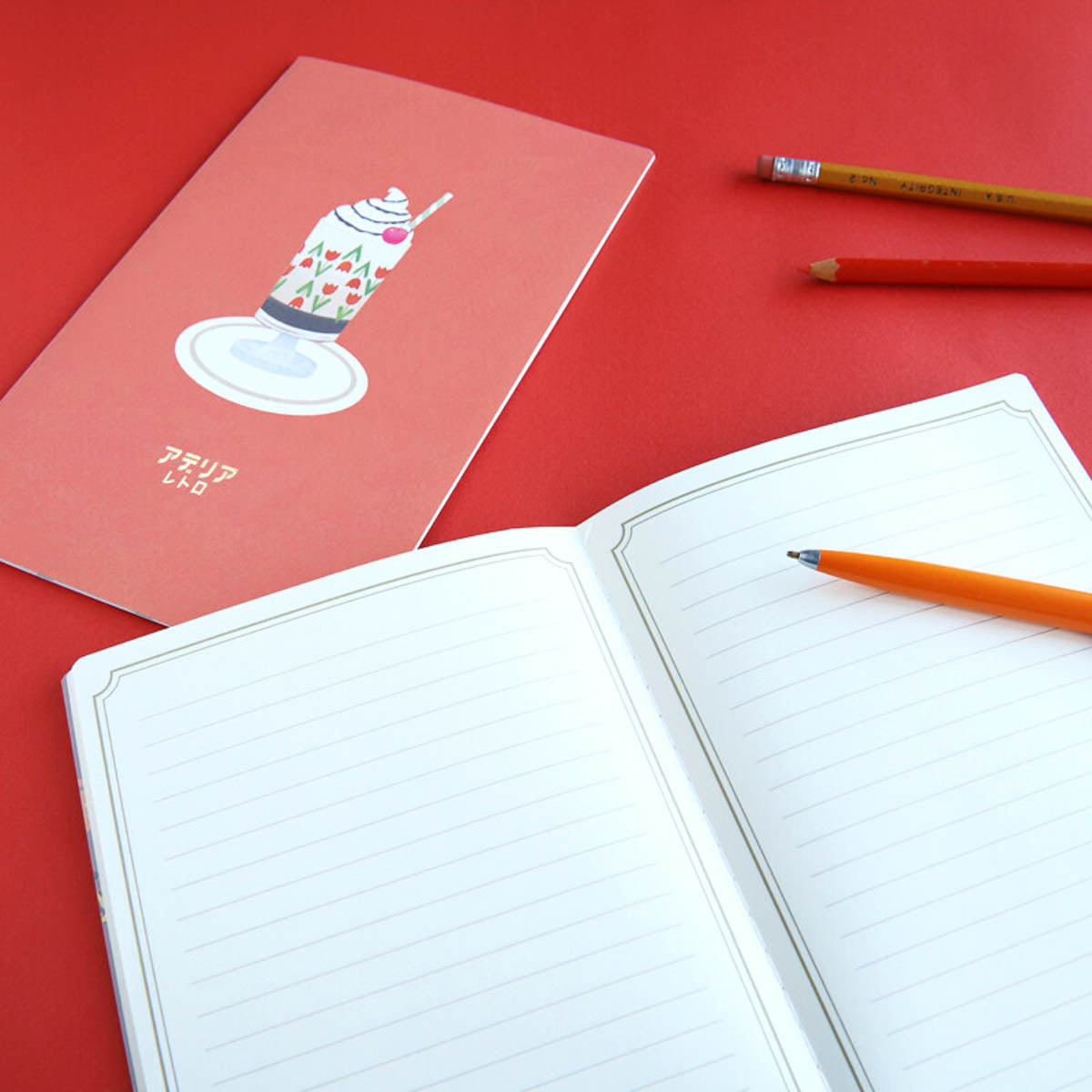 Notizbuch - Aderia - Retro - A5 Slim - Liniert