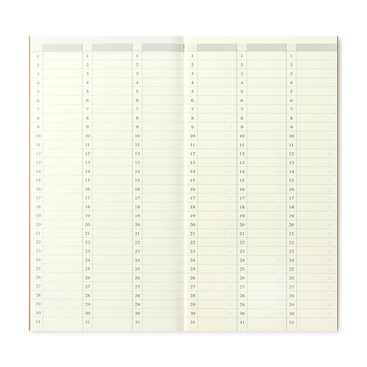 Notizbuch - TRAVELER'S notebook - Regular Size - Diary