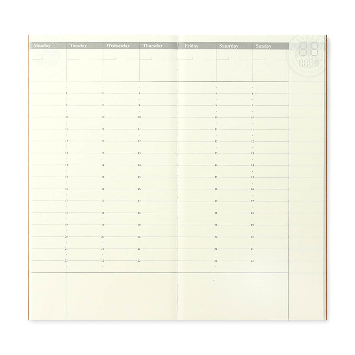 Notizbuch - TRAVELER'S notebook - Regular Size - Diary