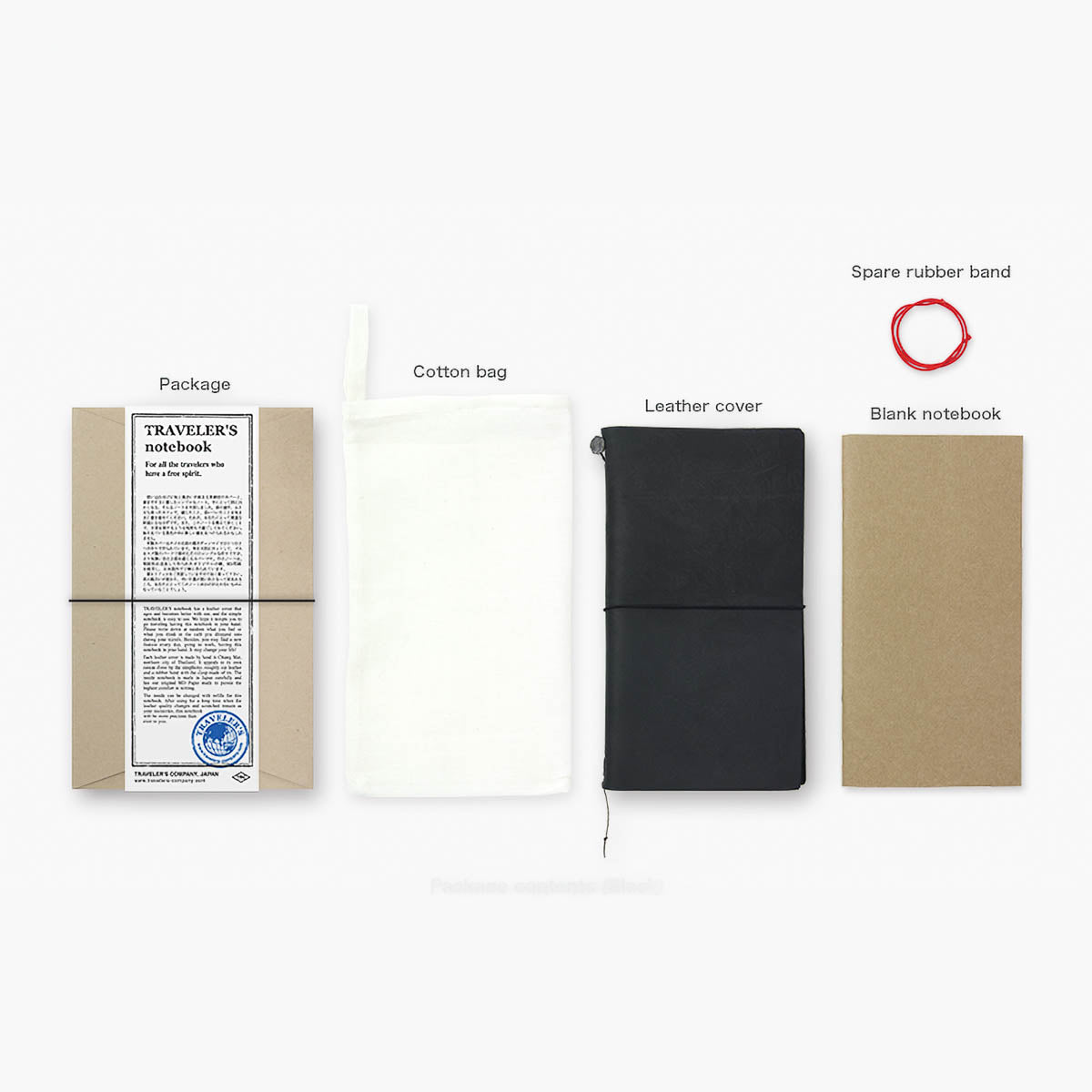 Notizbuch - TRAVELER'S notebook - Regular Size - Starter Kit
